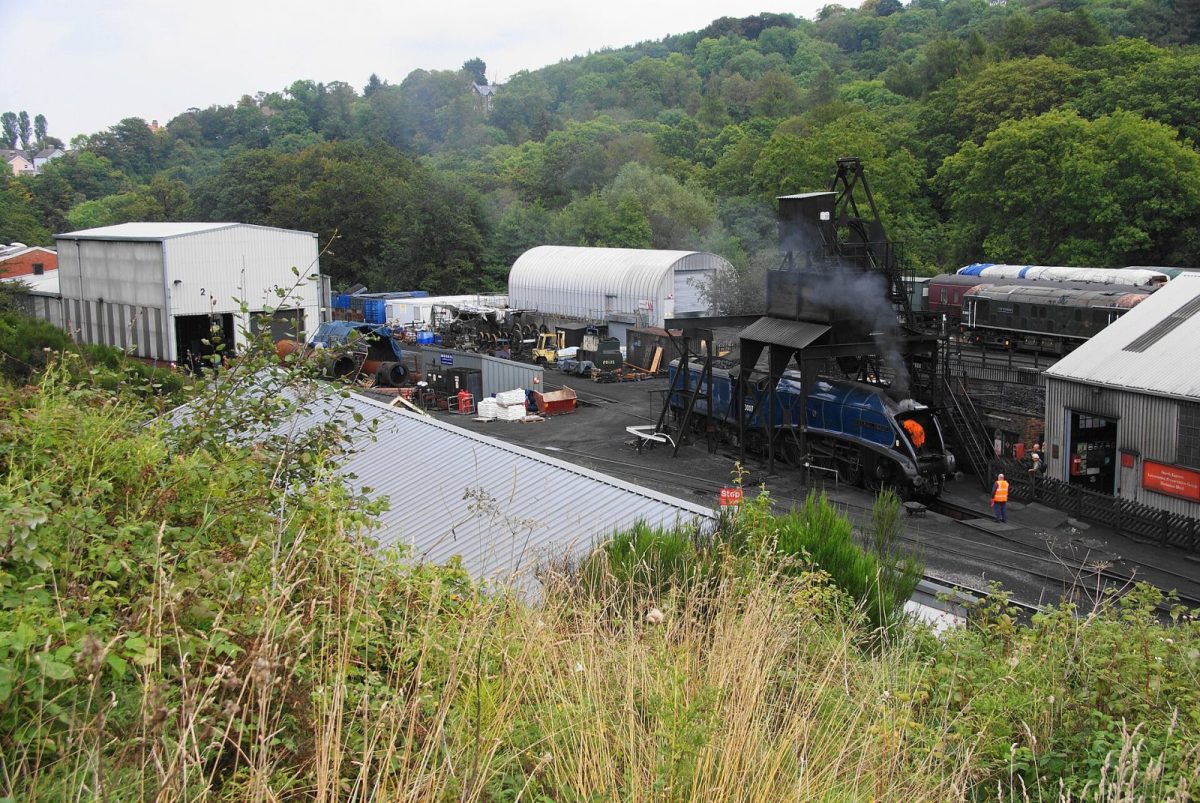 Sir Nigel Gresley static viewing days at Grosmont