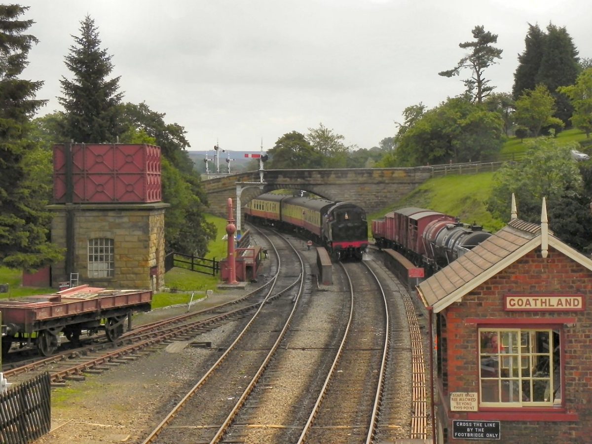 Halloween half term on the steam railway
