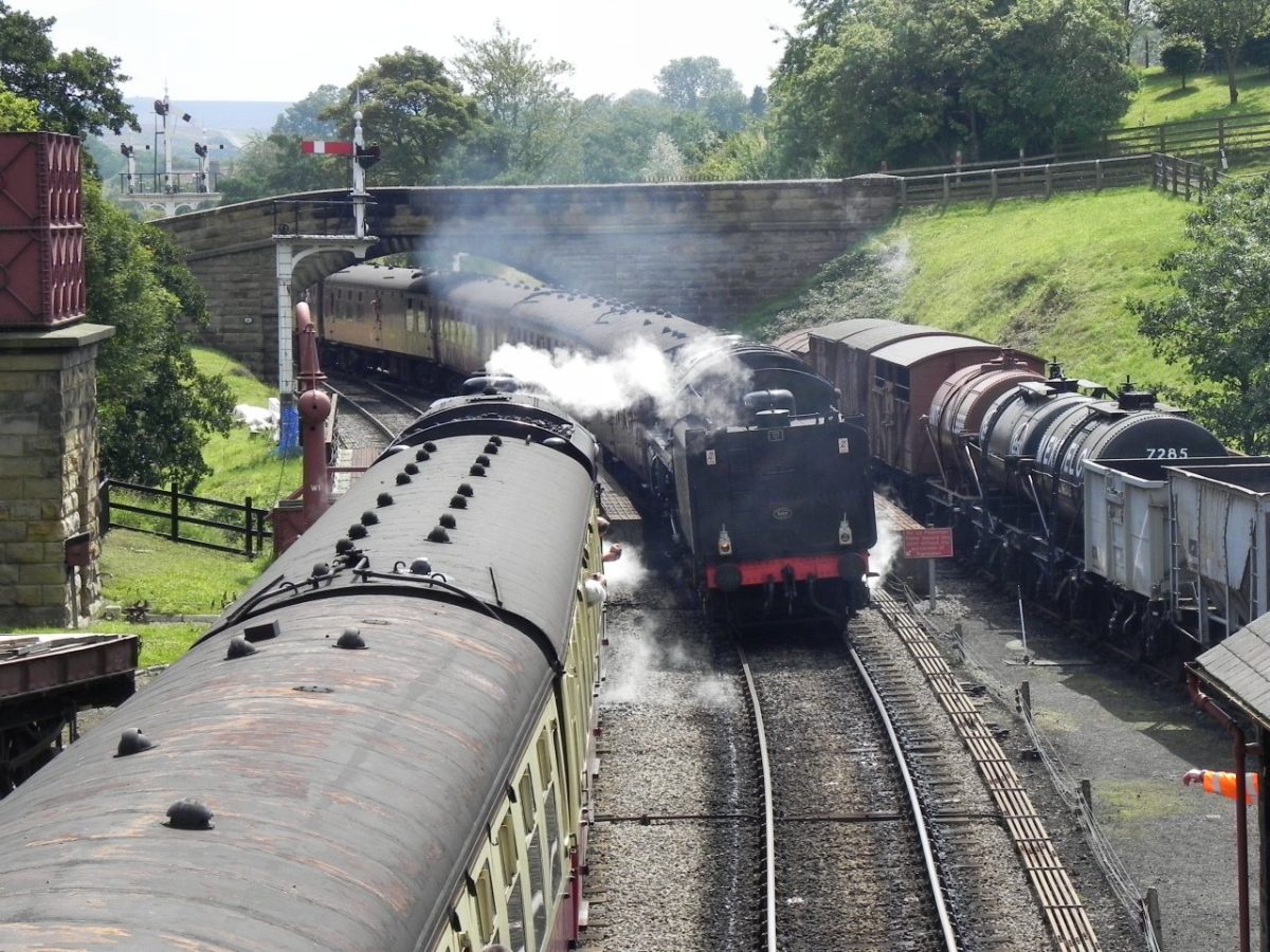Riding the North Yorkshire Moors Railway