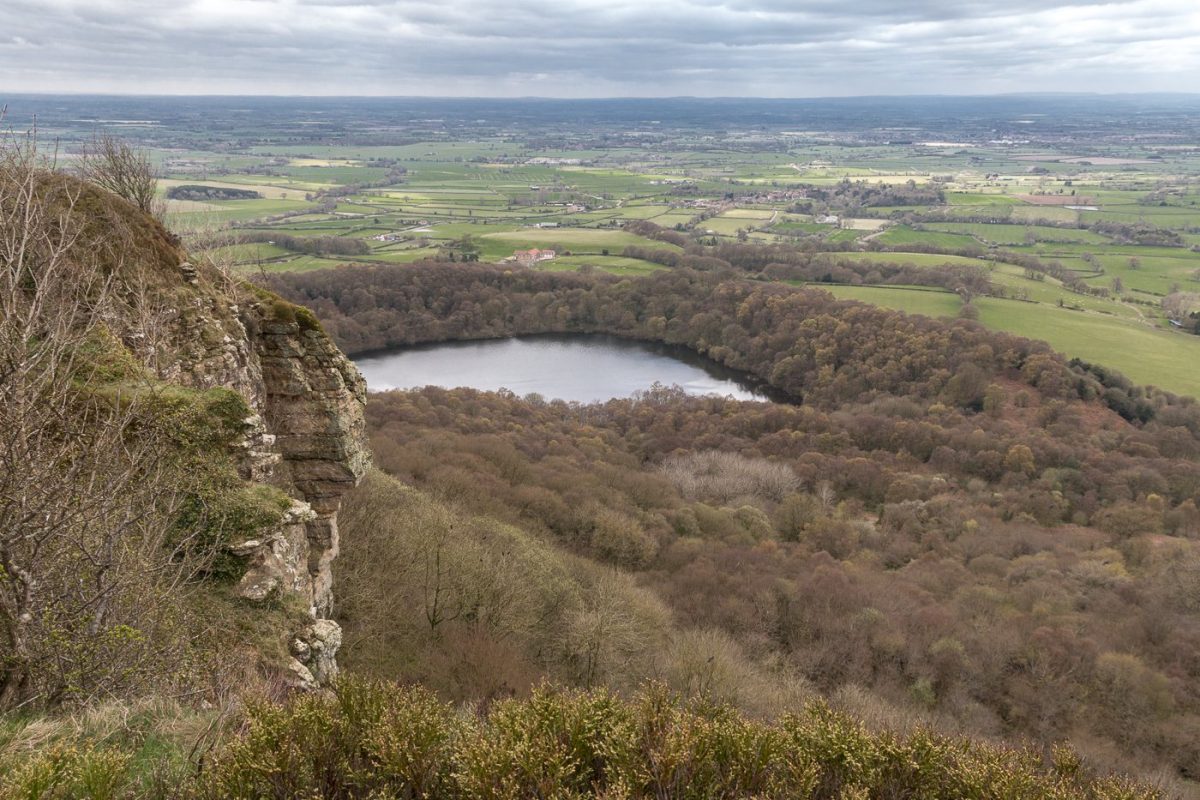 Sutton Bank and Gormire Lake
