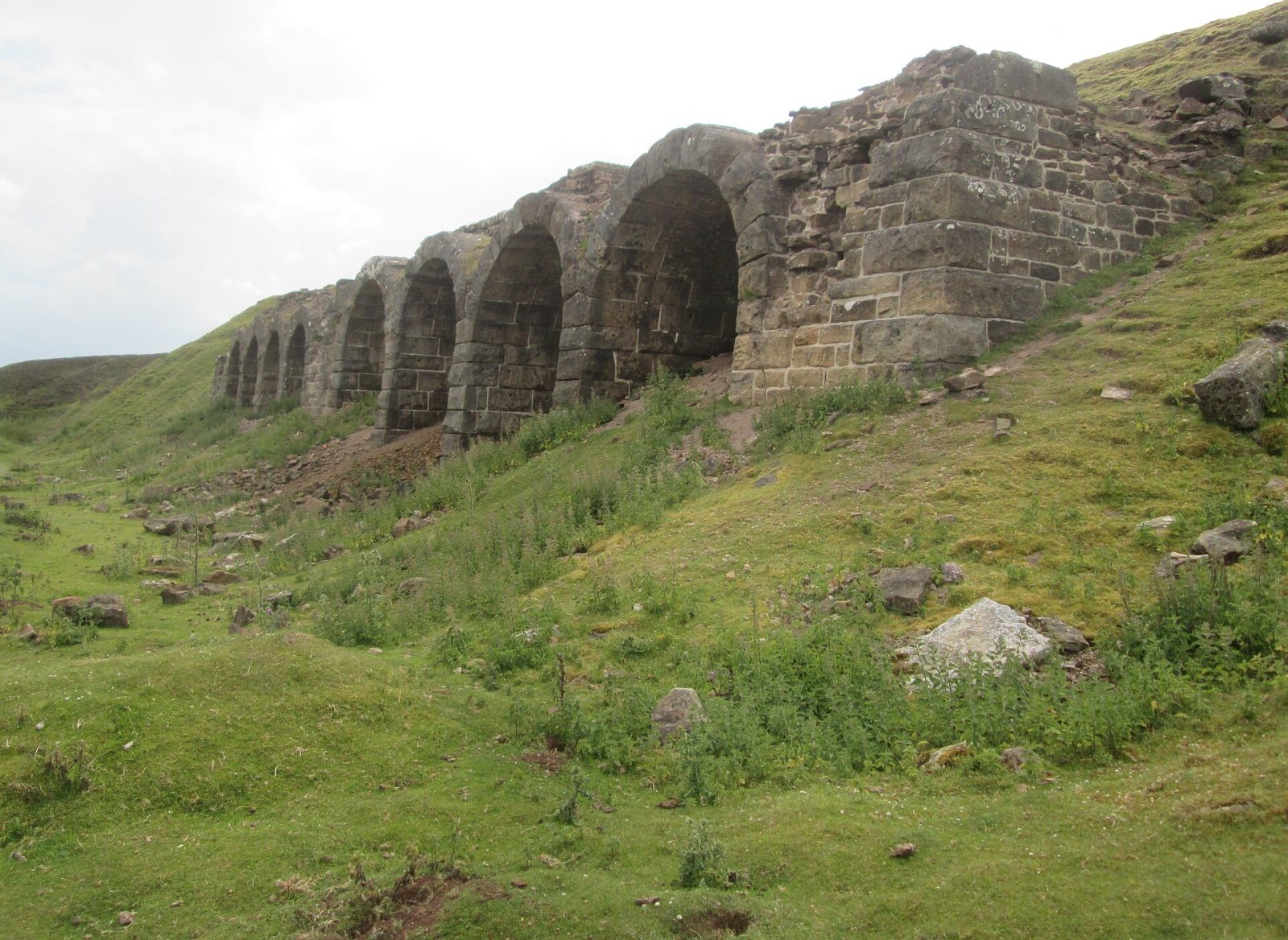 Rosedale ironstone kilns and railway