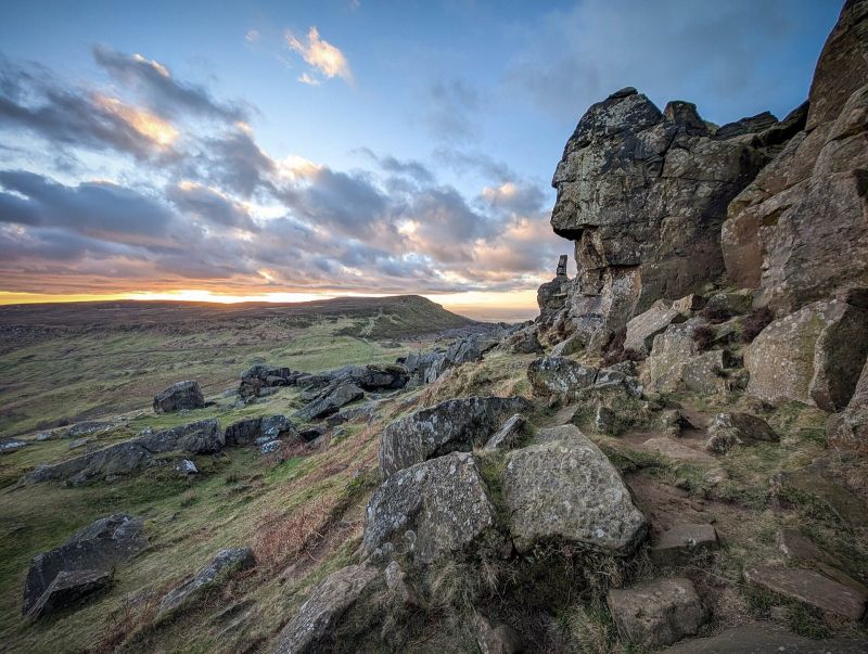 The Wainstones and Hasty Bank