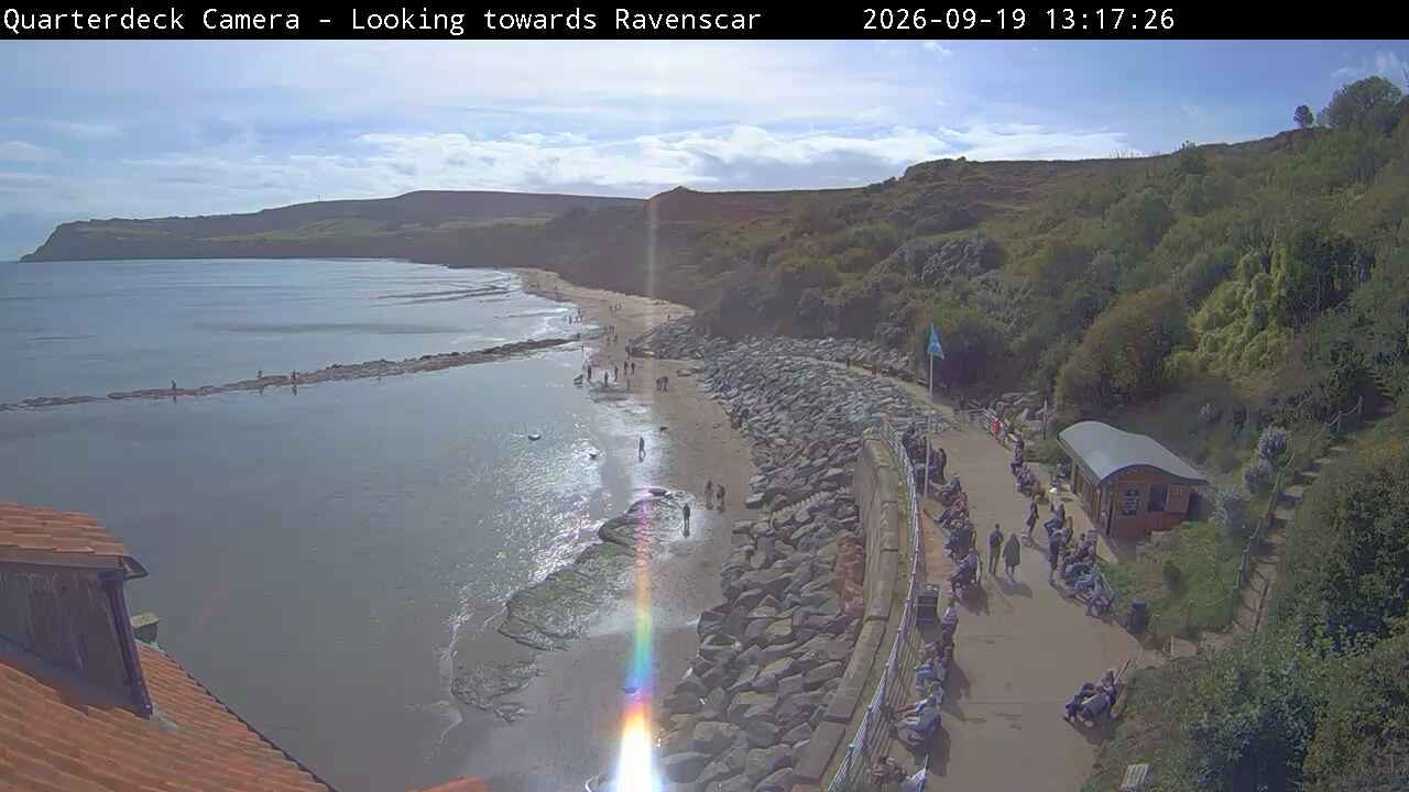 Latest view from Robin Hood's Bay